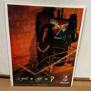 Slash of Guns N' Roses - Marshall Amps - 1996 Print Advertisement